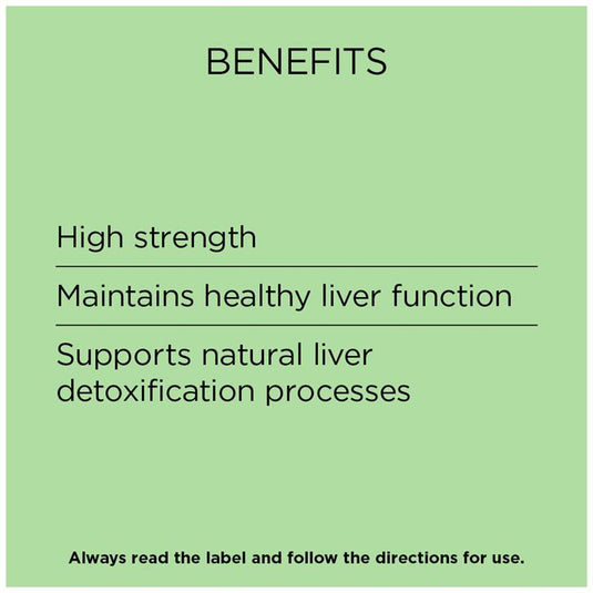 GO Healthy Milk Thistle 50000mg 1-A-Day 60 Vege Capsules
