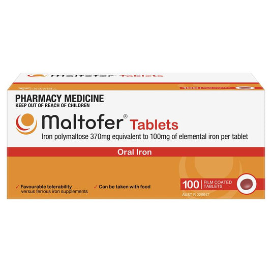 Maltofer Oral Iron 100mg 100 Tablets