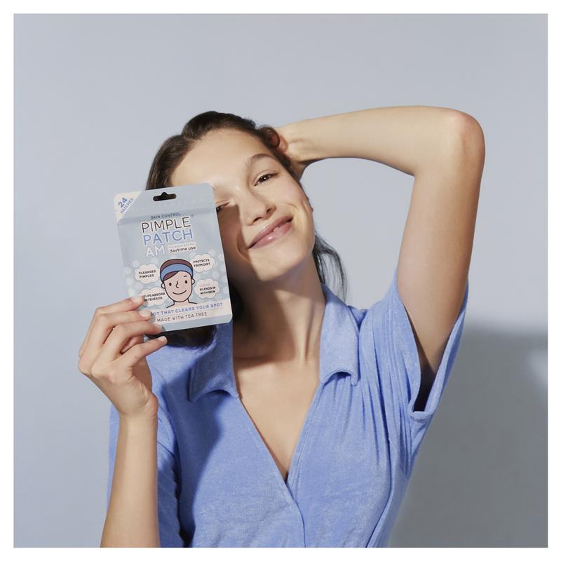 Load image into Gallery viewer, Skin Control Pimple Patches AM Daytime Use 24 Patches
