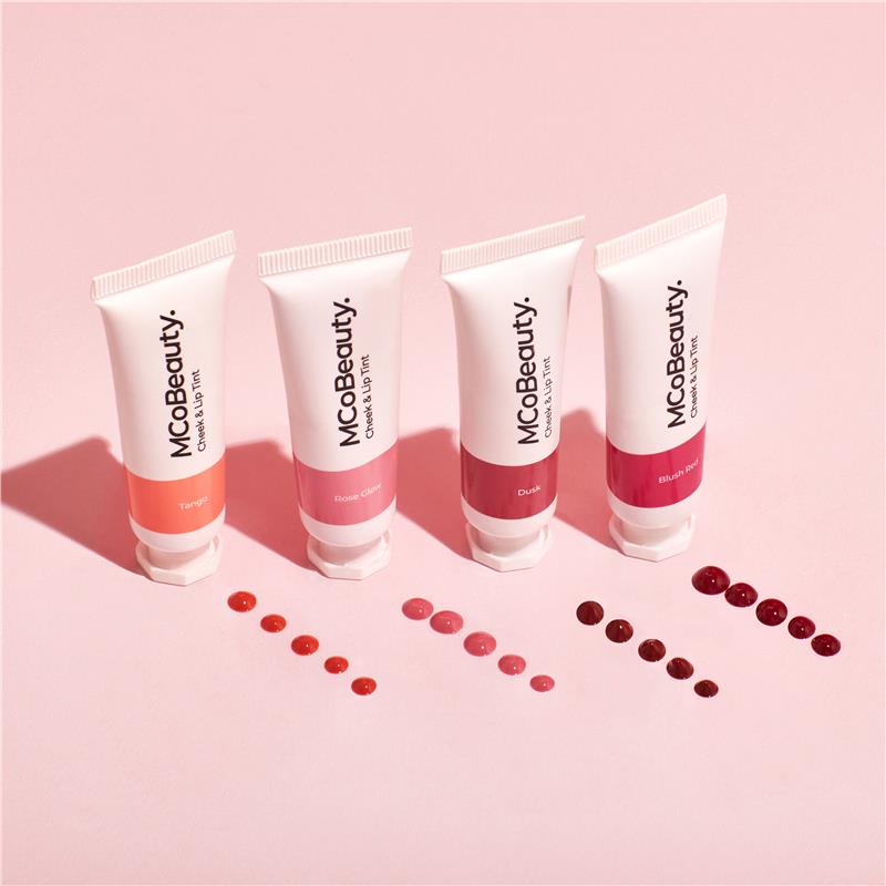 Load image into Gallery viewer, MCoBeauty Cheek &amp; Lip Tint Assorted Blush Red &amp; Rose Glow NEW
