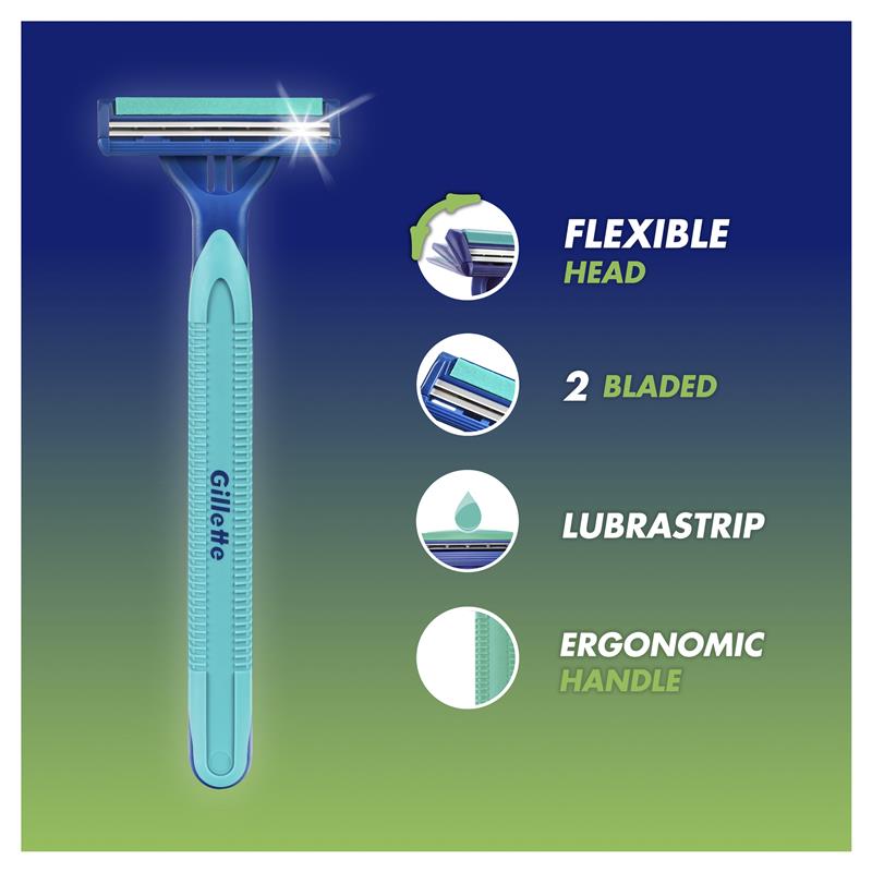 Load image into Gallery viewer, Gillette Blue II Plus 20 Pack
