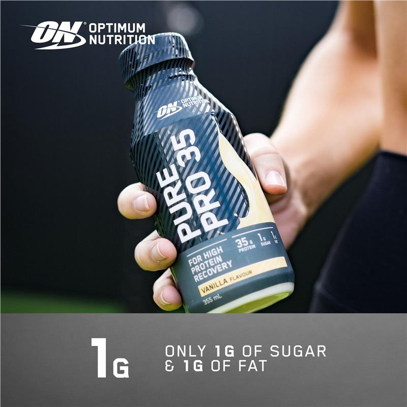 Load image into Gallery viewer, Optimum Nutrition Pure Pro 35 Chocolate 355ml
