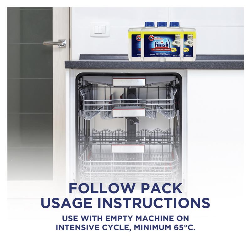 Load image into Gallery viewer, Finish Dishwasher Cleaner Lemon 250mL

