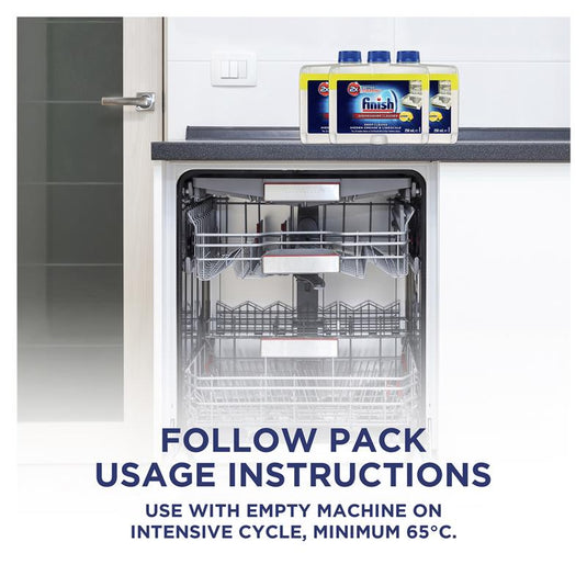 Finish Dishwasher Cleaner Lemon 250mL