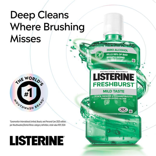 Listerine Mouthwash Freshburst Zero 100ml