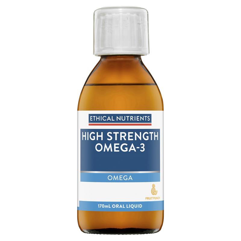 Load image into Gallery viewer, Ethical Nutrients High Strength Omega-3 Fruit Punch 170mL Liquid
