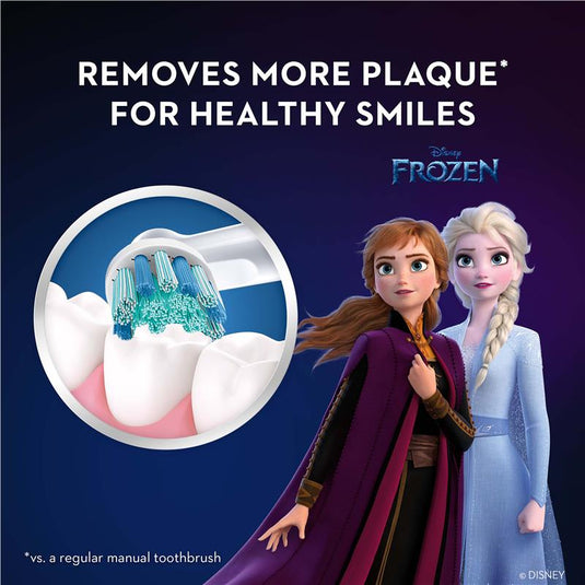 Oral B Power Toothbrush Kids Frozen Refills 2 Pack