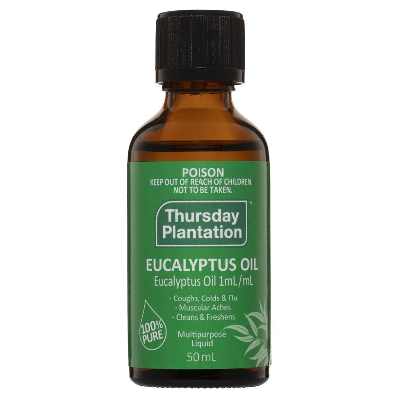 Load image into Gallery viewer, Thursday Plantation 100% Pure Eucalyptus Oil 50ml
