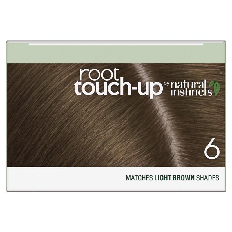 Load image into Gallery viewer, Clairol Root Touch Up Natural Instincts 6 Light Brown Permanent Hair Colour
