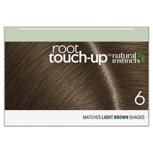 Clairol Root Touch Up Natural Instincts 6 Light Brown Permanent Hair Colour