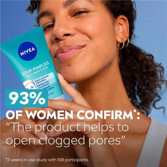 NIVEA Daily Essentials Anti-Pimple Daily Face Scrub 150ml