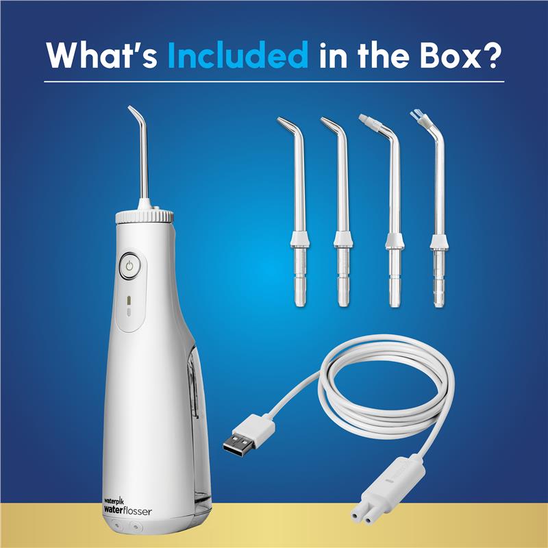 Load image into Gallery viewer, Waterpik Cordless Select Rechargeable Water Flosser White
