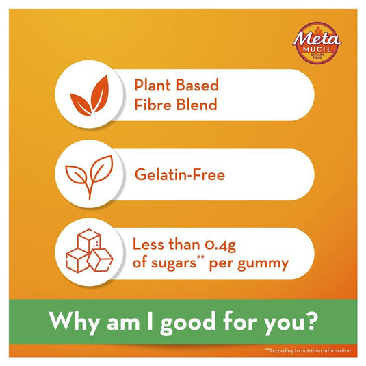 Metamucil Fibre Gummies 120 Pack