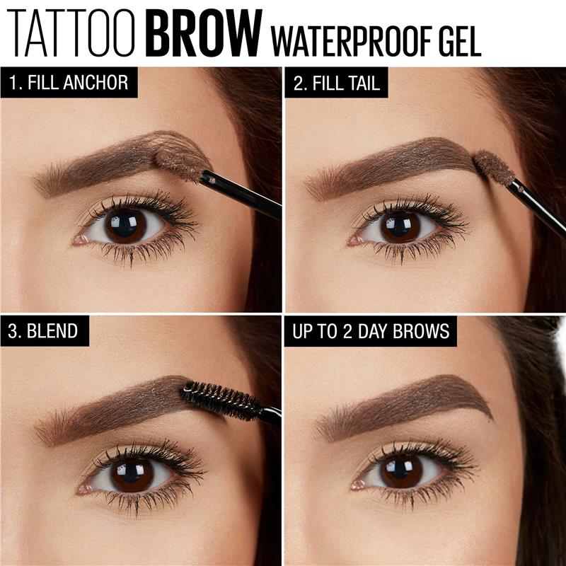 Load image into Gallery viewer, Maybelline Tattoo Brow Waterproof Gel Blonde
