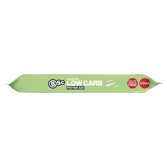 BSc High Protein Low Carb Bar Choc Mint 60g