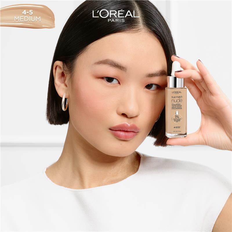 Load image into Gallery viewer, L'Oreal Paris True Match Nude Plumping Tinted Serum 4-5 Medium

