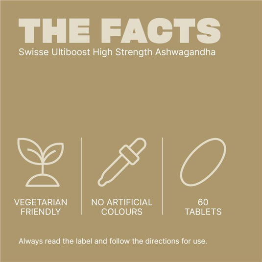 Swisse Ultiboost High Strength Ashwagandha 60 Tablets