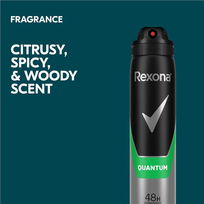 Load image into Gallery viewer, Rexona Men Antiperspirant Aerosol Quantum 250ml
