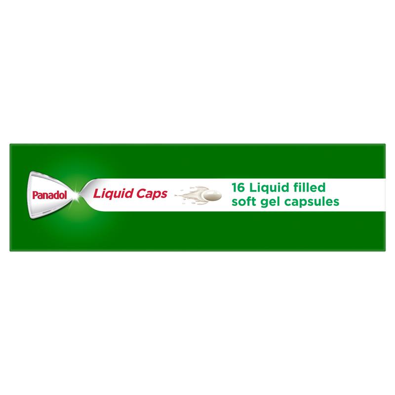 Load image into Gallery viewer, Panadol Liquid Capsules Paracetamol Pain Relief 16 Capsules
