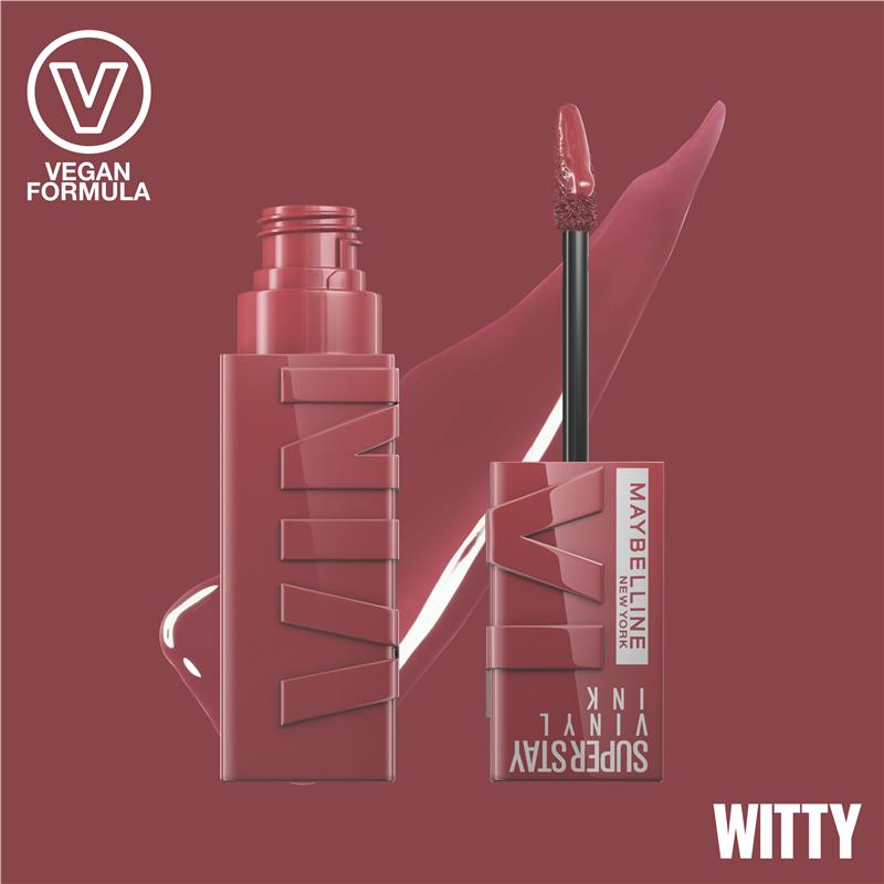 Load image into Gallery viewer, Maybelline Superstay Vinyl Ink Liquid Lip Colour 40 Witty Nu Int
