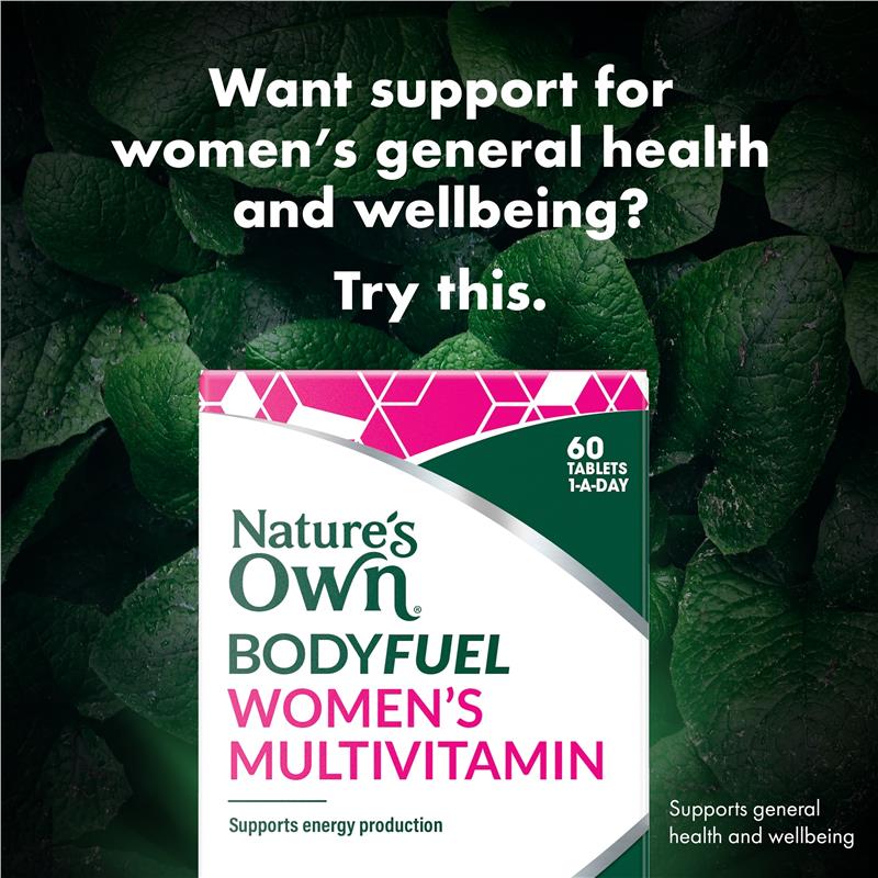 Load image into Gallery viewer, Nature's Own Bodyfuel Women's Multivitamin 60 Tablets
