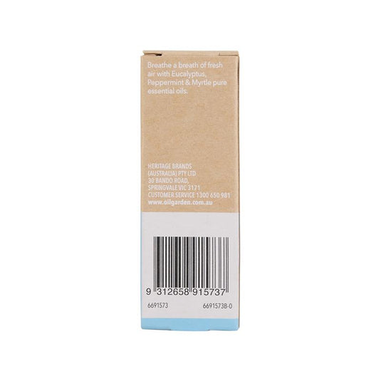 Oil Garden Natural Remedies Breathe Oil 25ml