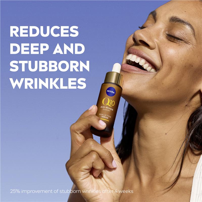 Load image into Gallery viewer, NIVEA Q10 Anti-Wrinkle Expert Dual Action Serum 30ml
