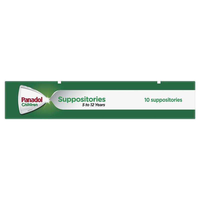Load image into Gallery viewer, Panadol 250mg 5-12 Years 10 Suppositories
