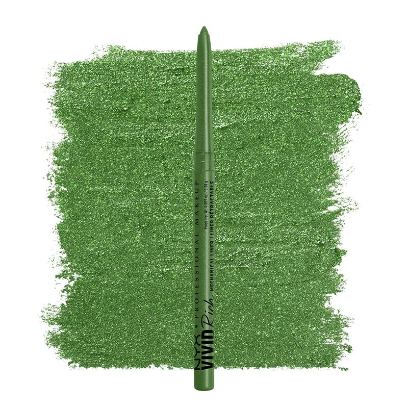 Load image into Gallery viewer, NYX Vivid Rich Mech Liner Pencil Its Giving Jade
