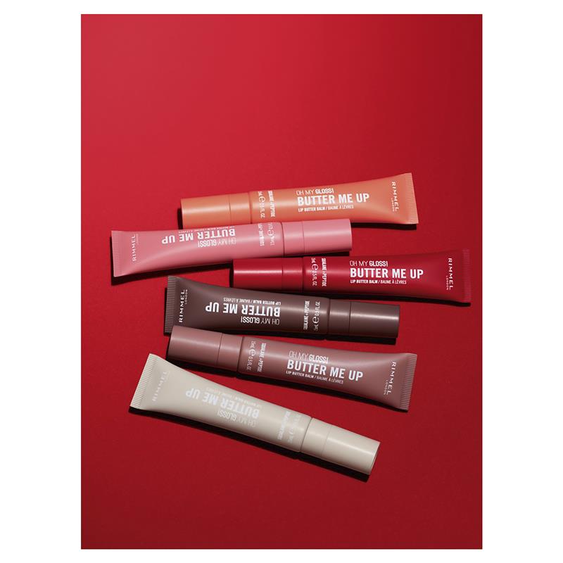 Load image into Gallery viewer, Rimmel Oh My Gloss! Butter Me Up Lip Butter 004 Lip Butter Red Velvet
