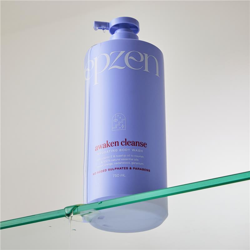 Load image into Gallery viewer, Epzen Awaken Cleanse Hydrating Body Wash 750mL
