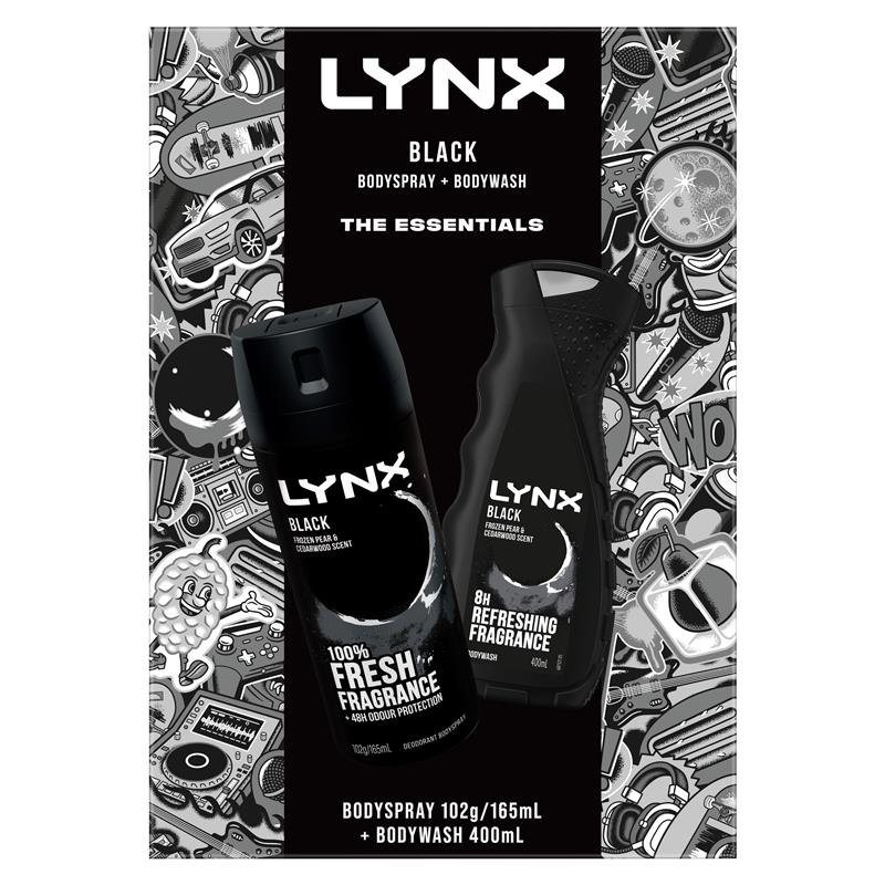 Load image into Gallery viewer, Lynx Duo Black Gift Set

