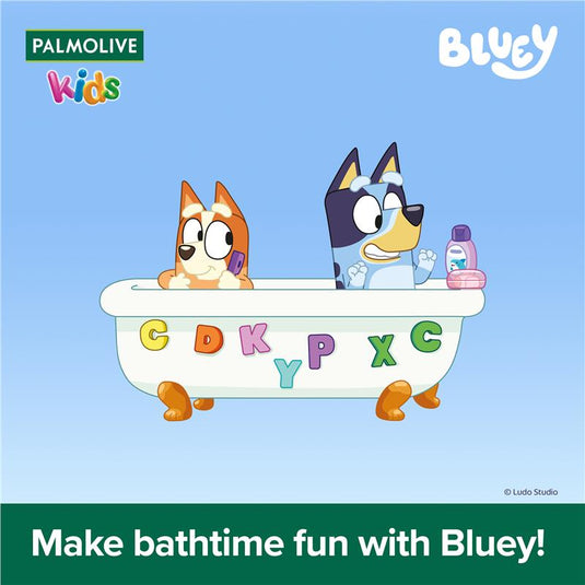 Palmolive Kids Bluey Body Wash Foam Cheeky Berry 400ml