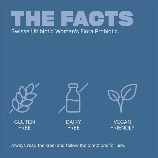 Swisse Ultibiotic Womens Flora Probiotic 30 Capsules