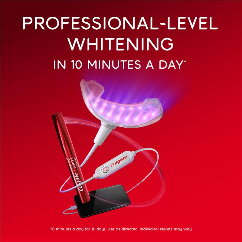 Load image into Gallery viewer, Colgate Optic White LED Flex Light Teeth Whitening Device
