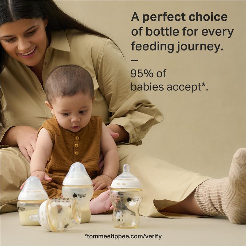 Load image into Gallery viewer, Tommee Tippee Natural Start 260ml PPSU Bottle Slow Teat
