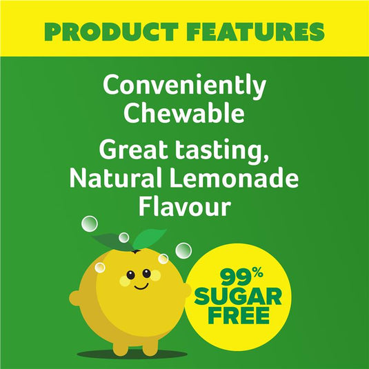 Cenovis Kids Chewable Vitamin C 250mg Lemonade 150 Tablets