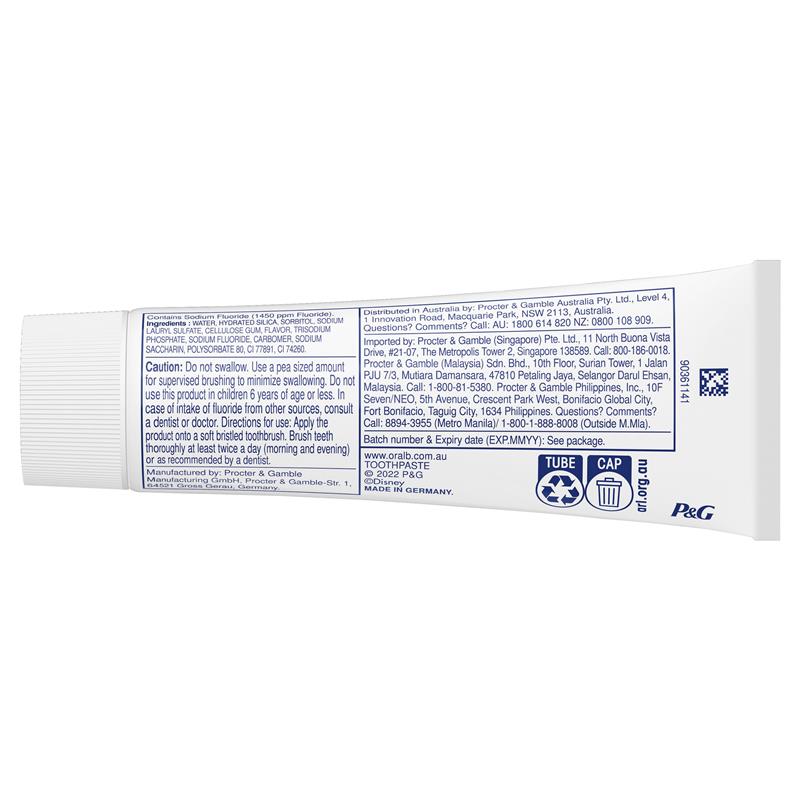 Load image into Gallery viewer, Oral B Toothpaste Stages Frozen 6+ Years 92g
