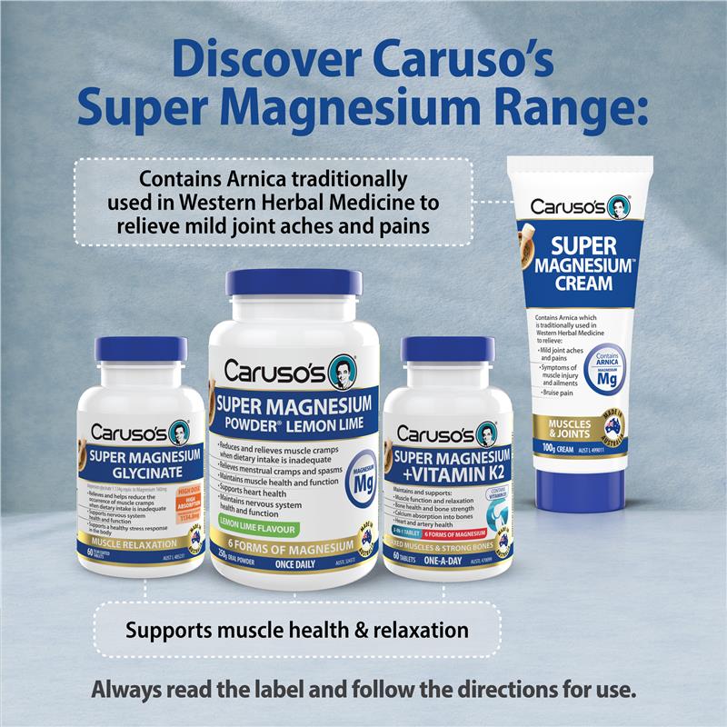 Load image into Gallery viewer, Carusos Super Magnesium 120 Tablets
