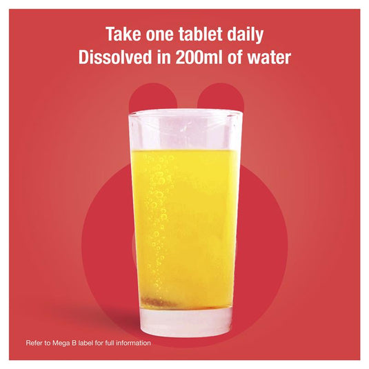 Voost Mega B Complex Effervescent Tablets 20 Pack