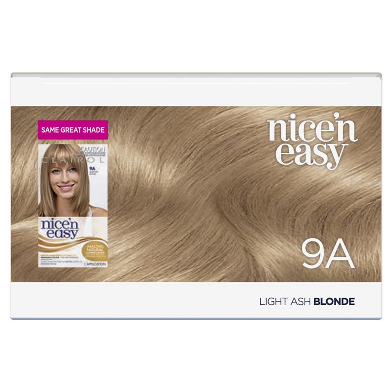 Load image into Gallery viewer, Clairol Nice N Easy 9A Natural Light Ash Blonde Permanent Hair Colour
