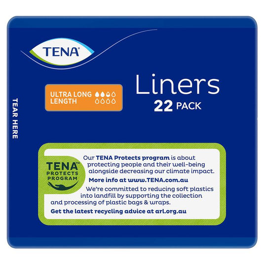 TENA Liner Ultra Long 22 Pack