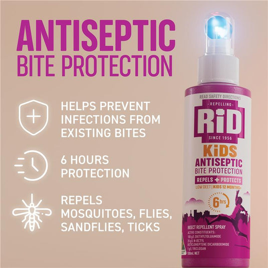 Rid Kids Antiseptic Repellent Pump Spray 100ml