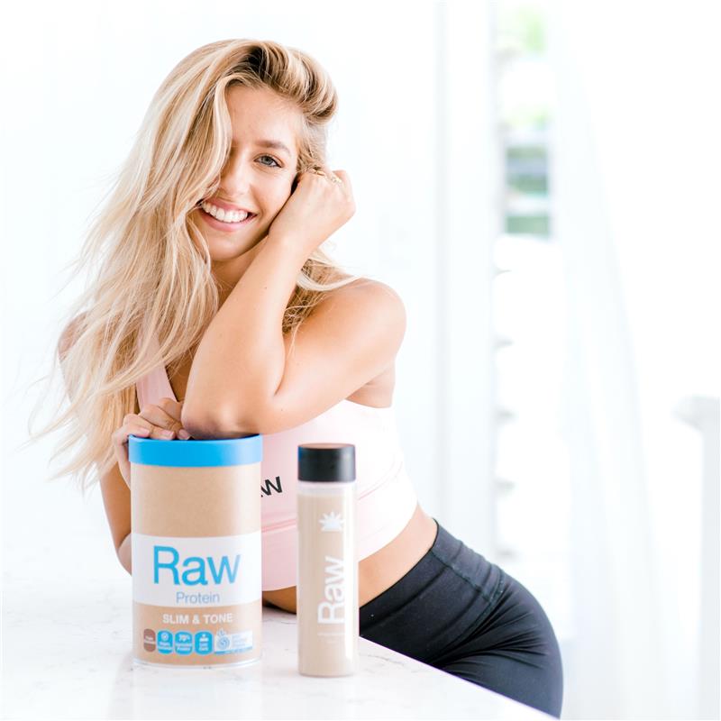 Load image into Gallery viewer, Amazonia RAW Protein Slim &amp; Tone Triple Chocolate 1kg
