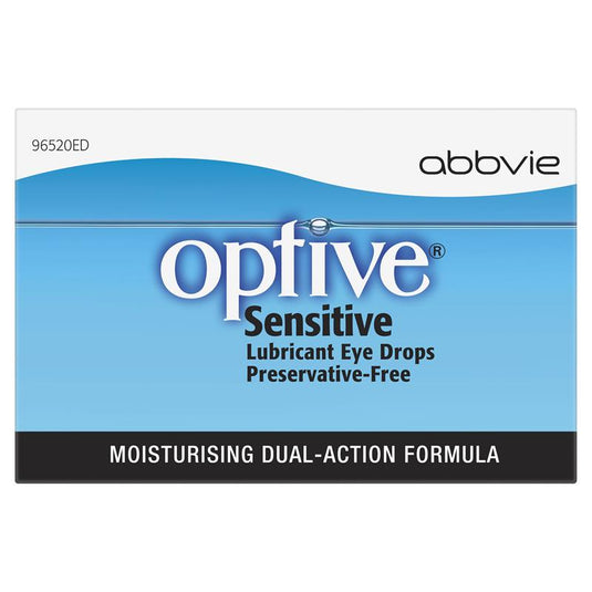 Optive Sensitive Eye Drops 30 x 0.4ml