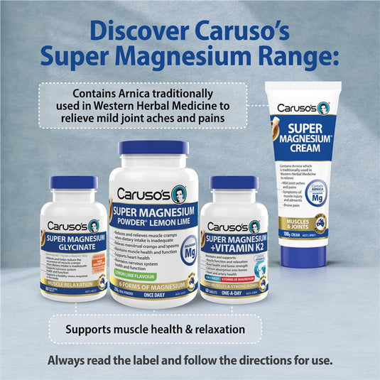 Carusos Super Magnesium 60 Tablets