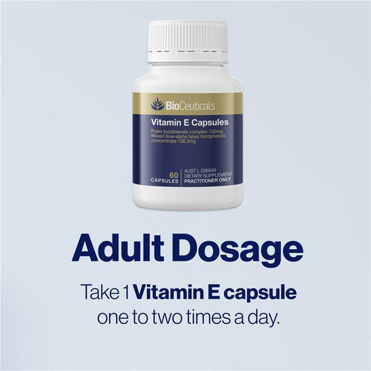 BioCeuticals Vitamin E 60 Capsules