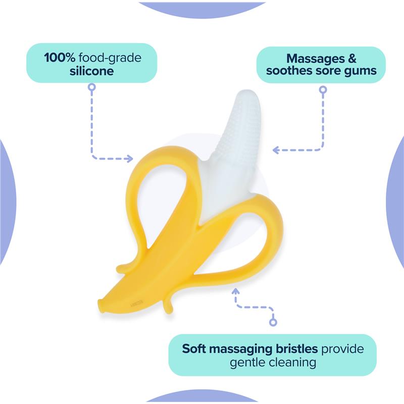 Load image into Gallery viewer, Nuby Nana Nubs Massaging Toothbrush
