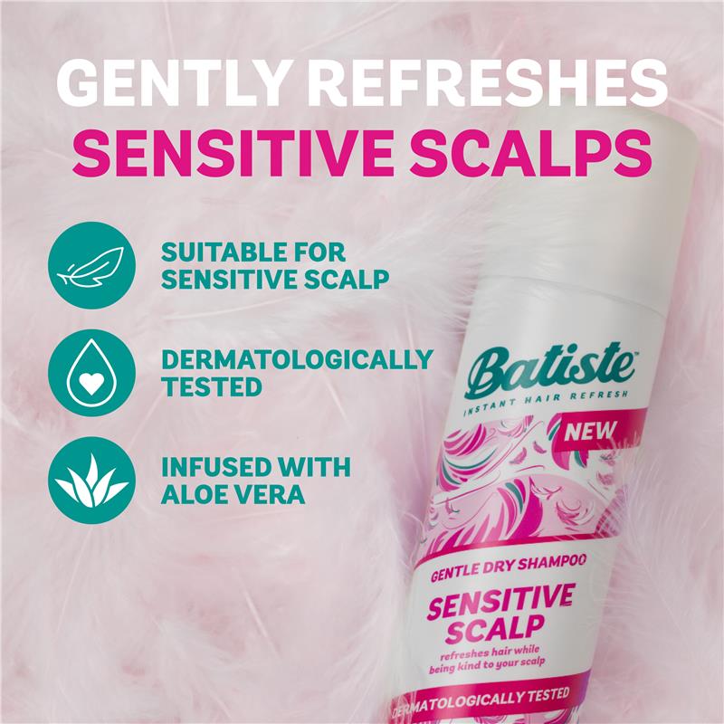 Load image into Gallery viewer, Batiste Dry Shampoo Sensitive Scalp Lightly Fragranced 200ml
