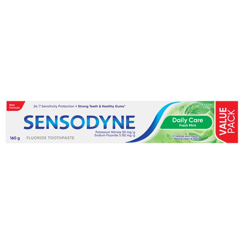 Load image into Gallery viewer, Sensodyne Sensitive Teeth Daily Care Toothpaste 160g (Exclusive Size)
